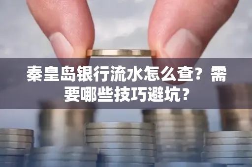秦皇岛银行流水怎么查?需要哪些技巧避坑?