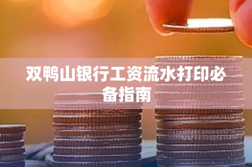 双鸭山银行工资流水打印必备指南