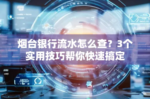 烟台银行流水怎么查?3个实用技巧帮你快速搞定