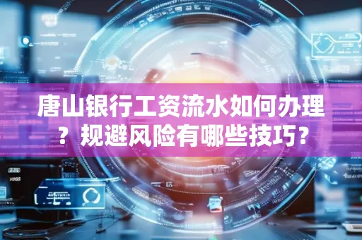 唐山银行工资流水如何办理?规避风险有哪些技巧?