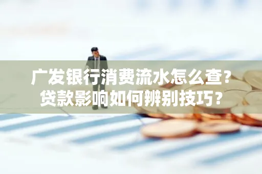 广发银行消费流水怎么查?贷款影响如何辨别技巧?
