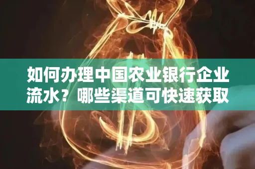如何办理中国农业银行企业流水?哪些渠道可快速获取?