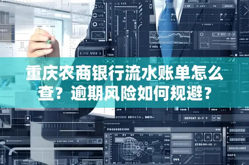 重庆农商银行流水账单怎么查?逾期风险如何规避?