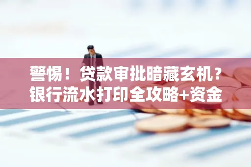 警惕!贷款审批暗藏玄机?银行流水打印全攻略+资金用途审查真相大揭秘