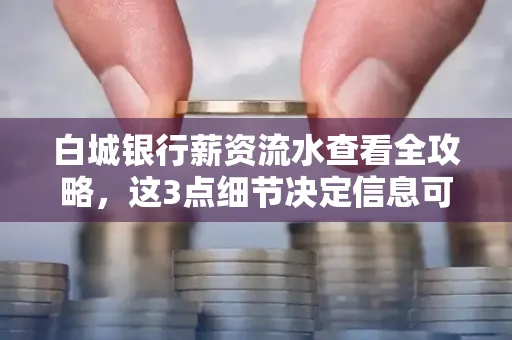 白城银行薪资流水查看全攻略,这3点细节决定信息可靠性