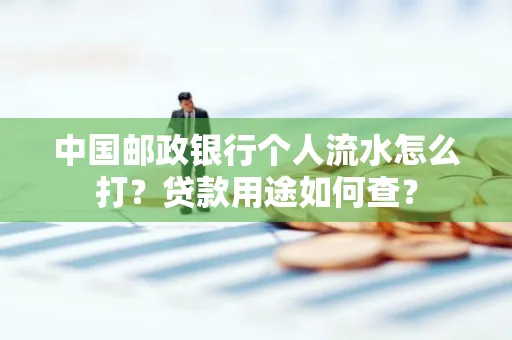 中国邮政银行个人流水怎么打?贷款用途如何查?