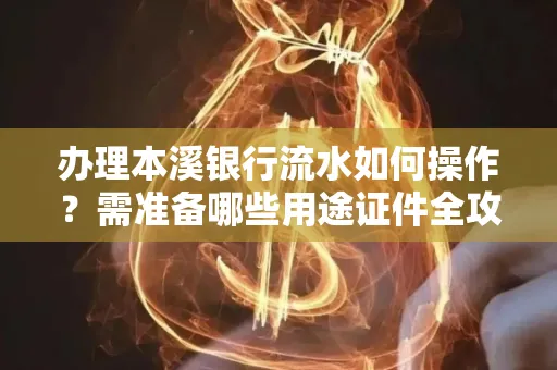 办理本溪银行流水如何操作?需准备哪些用途证件全攻略?