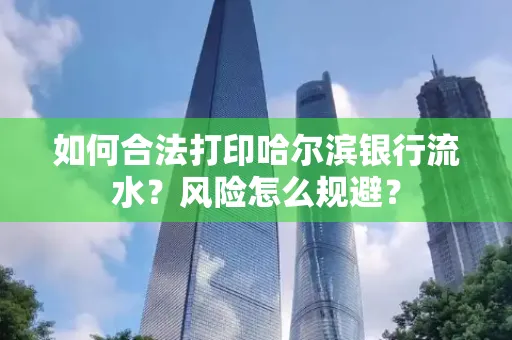如何合法打印哈尔滨银行流水?风险怎么规避?