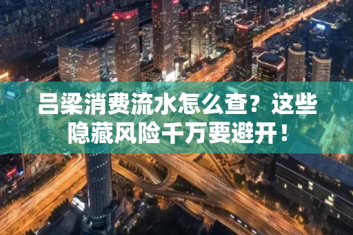 吕梁消费流水怎么查?这些隐藏风险千万要避开!