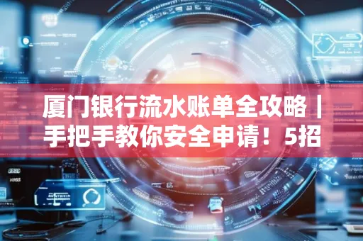 厦门银行流水账单全攻略|手把手教你安全申请!5招识破假账单陷阱